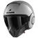 SHARK Street Drak Blank Convertible Helmet Gun Silver
