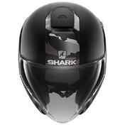 SHARK Citycruiser Genom Open Face Helmet Matte Black / Silver / Anthracite