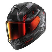 SHARK Ridill 2 Molokai Full Face Helmet Black / Anthracite / Red