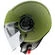 MT HELMETS Viale SV Solid Open Face Helmet Зеленый