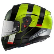 MT Helmets Atom SV Gorex Modular Helmet Matt Fluo Yellow