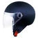MT HELMETS Street Solid Open Face Helmet Черный