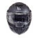 MT HELMETS Atom SV Solid Modular Helmet Черный