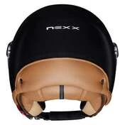 NEXX Y.10 Sunny Open Face Helmet Matt Black / Camel