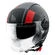 MT Helmets Viale SV S 68 Unit Open Face Helmet Красный