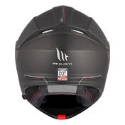 MT HELMETS Genesis SV Modular Helmet Solid Matt Black