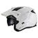 MT Helmets District SV S Solid Open Face Helmet Белый