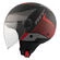 MT Helmets Street Poke Open Face Helmet Красный