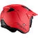 MT HELMETS District SV Solid Open Face Helmet Красный