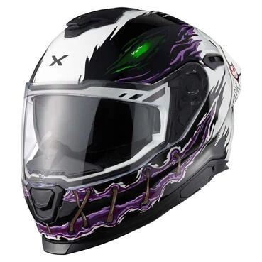 NEXX Y.100R Night Rider Full Face Helmet Белый