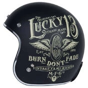 ORIGINE Primo Flying Wheel Open Face Helmet Черный
