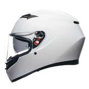 AGV K3 E2206 MPLK Full Face Helmet Mono Seta White