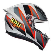 AGV K1 S E2206 Full Face Helmet Blipper Grey / Red