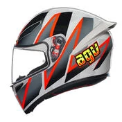 AGV K1 S E2206 Full Face Helmet Blipper Grey / Red