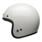 BELL MOTO Custom 500 Open Face Helmet Gloss Vintage White