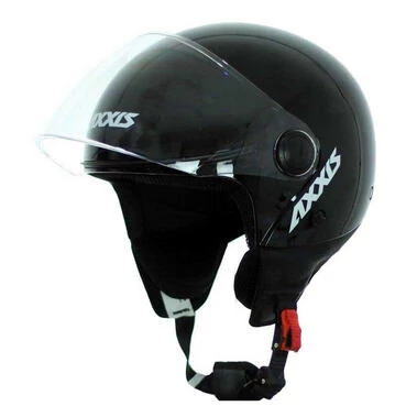AXXIS Square Solid Open Face Helmet Черный