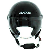 AXXIS Square Solid Open Face Helmet Черный