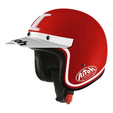 Airoh Six Days Trophy Open Face Helmet Красный