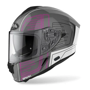 AIROH Spark Cyrcuit Full Face Helmet Розовый