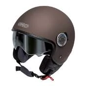 GARI G20 Open Face Helmet Matt Coffee