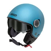 GARI G20 Open Face Helmet Matt Caribbean Blue