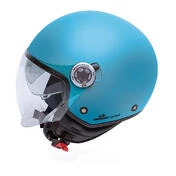 GARI G20 Open Face Helmet Matt Caribbean Blue