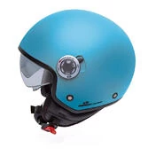 GARI G20 Open Face Helmet Matt Caribbean Blue