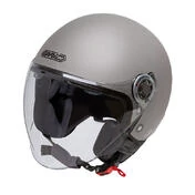 GARI G20 Open Face Helmet матовый серебристый