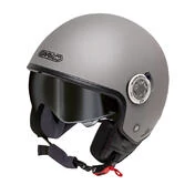 GARI G20 Open Face Helmet матовый серебристый