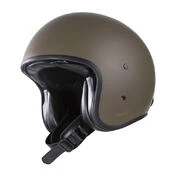 GARI G03X Fiber Open Face Helmet Matt Coffe