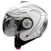 TOPFUN Eagle Open Face Helmet Белый