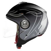 TOPFUN Eagle Open Face Helmet Черный