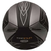TOPFUN Eagle Open Face Helmet Черный