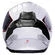 STORMER ZS 1001 Full Face Helmet Glossy White Red