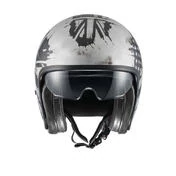 PREMIER HELMETS 23 Vintage NT Old Style BM 22.06 Open Face Helmet Черно-белый