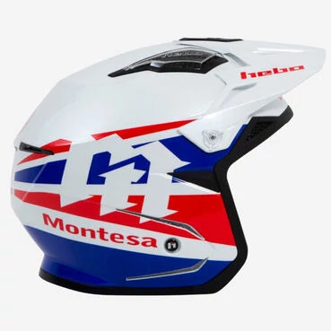 HEBO Zone 5 Air Montesa Classic Open Face Helmet white / red / blue