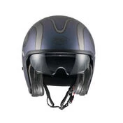 PREMIER HELMETS 23 Vintage FR Iride BM 22.06 Open Face Helmet Голубой