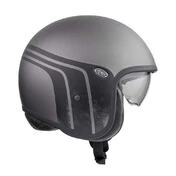 PREMIER HELMETS 23 Vintage BTR 17 BM 22.06 Open Face Helmet Серо-черный