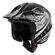 NAU N400 Overnet Open Face Helmet Серо-черный