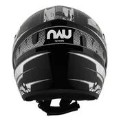 NAU N400 Overnet Open Face Helmet Серо-черный