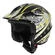 NAU N400 Overnet Open Face Helmet Черно-желтый