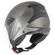 ASTONE Mini S Wipe Open Face Helmet matt gun metal