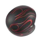PREMIER HELMETS 23 Vintage FR BM 22.06 Open Face Helmet Красно-черный
