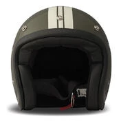 DMD Vintage Open Face Helmet Star Green