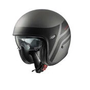 PREMIER HELMETS 23 Vintage K17 BM 22.06 Open Face Helmet Серо-черный