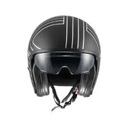 PREMIER HELMETS 23 Vintage EX BM 22.06 Open Face Helmet Черный
