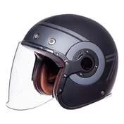 SMK Retro Seven Open Face Helmet Черный