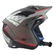 MOTS Jump Up03 Open Face Helmet Grey / White / Red