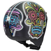 NZI Tonup Open Face Helmet Matt Survival