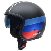 NZI Rolling 4 Sun Open Face Helmet Matt B-Saferider